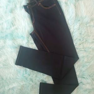 Dark Jeans w/ Brown Thread